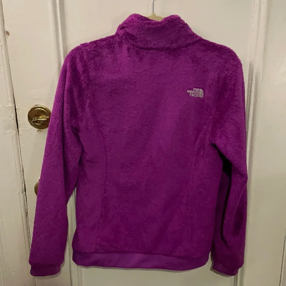 The North Face Women's Purple zip up Jacket 💜 - Picture 3 of 3